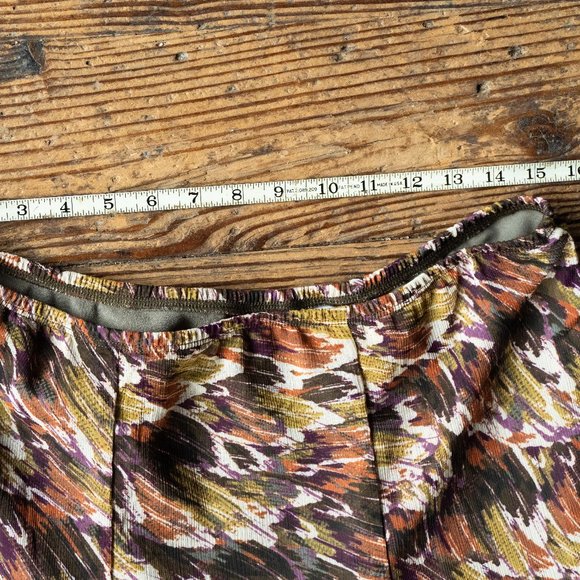 Ruby Rd Multi Colored Neutral Flowy Skirt - Picture 4 of 7